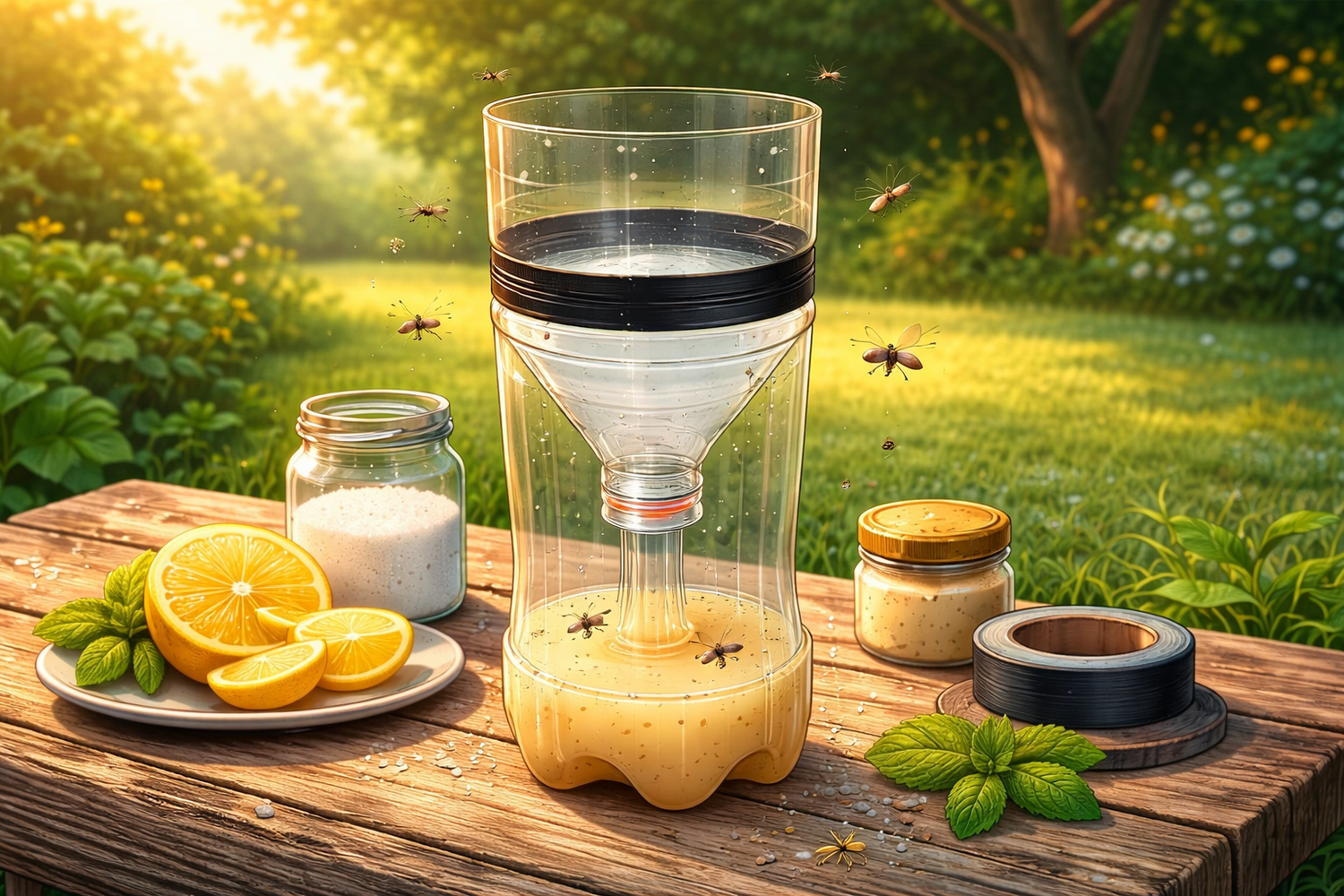 Fabriquer un piège à moustique efficace : tuto et techniques de pro