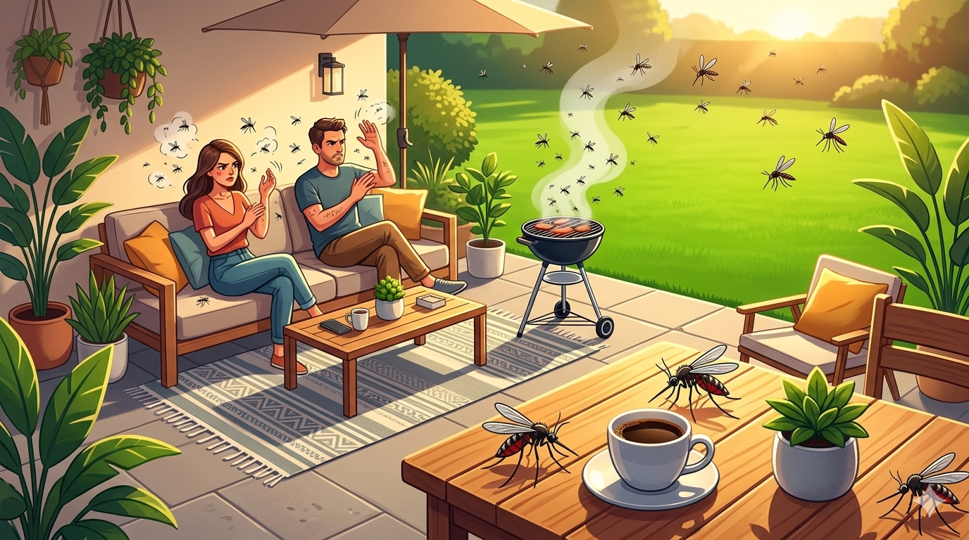 Jardin infesté de moustiques : comment reprendre le contrôle ?