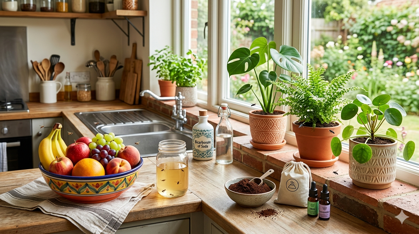 Se débarrasser des moucherons : répulsif naturel ou produit professionnel ?