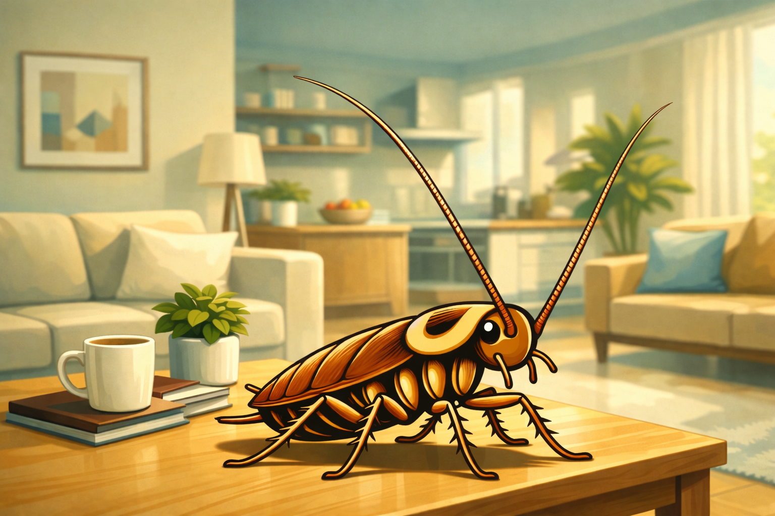 Cafard dans un appartement propre : pourquoi et que faire ?