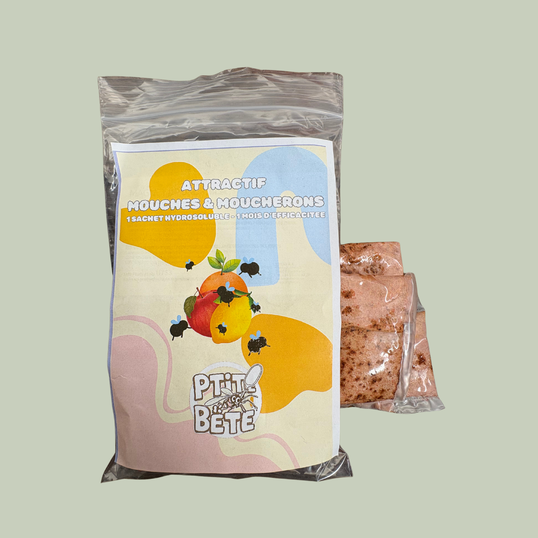 Recharge attractif pour piège à moucherons