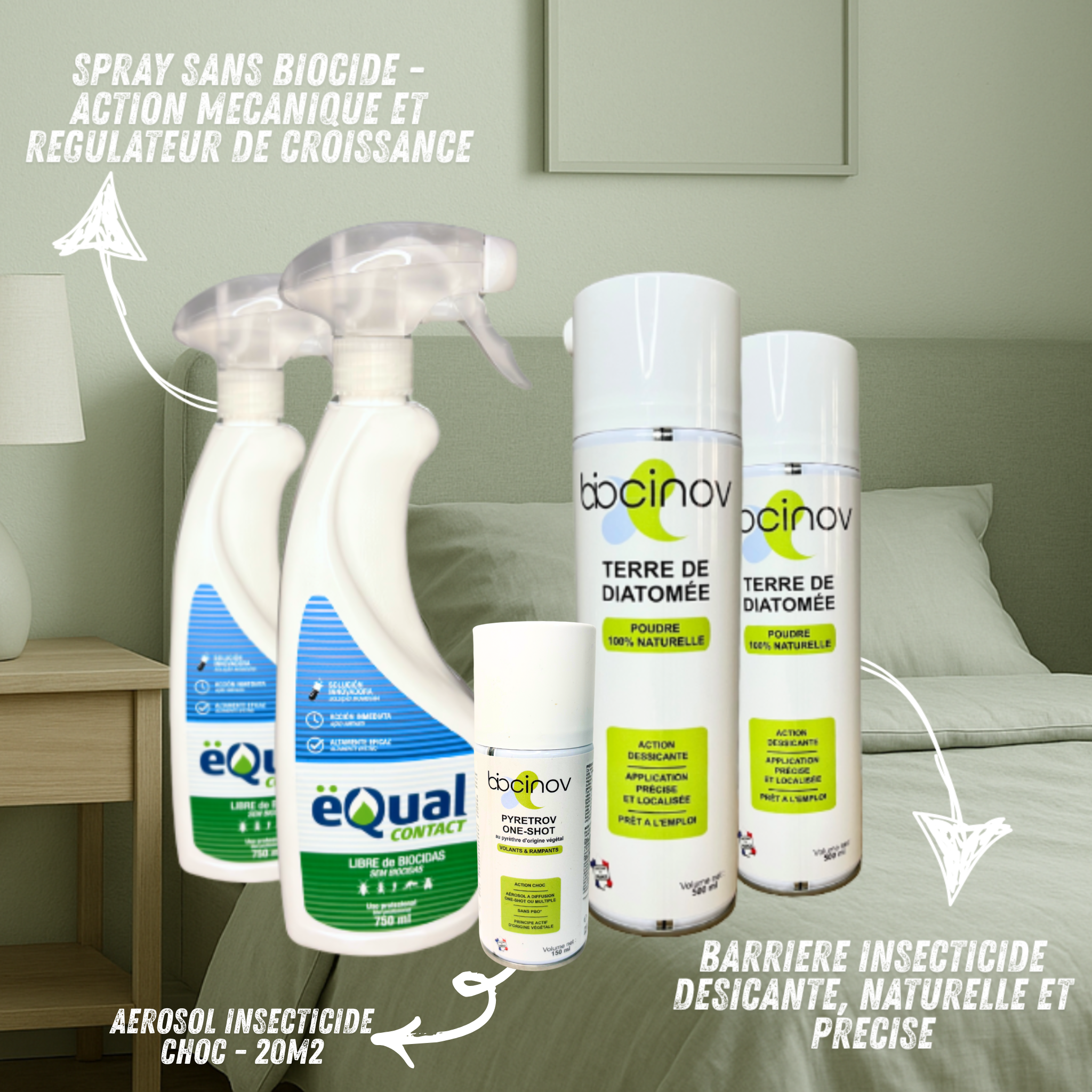 Kit Punaises de Lit & Rampants en tout genre