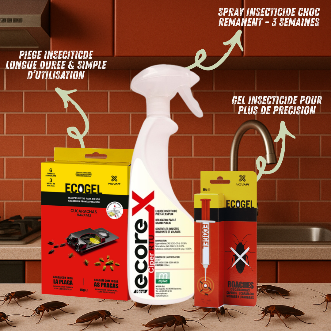 Pack ultime anti-cafards