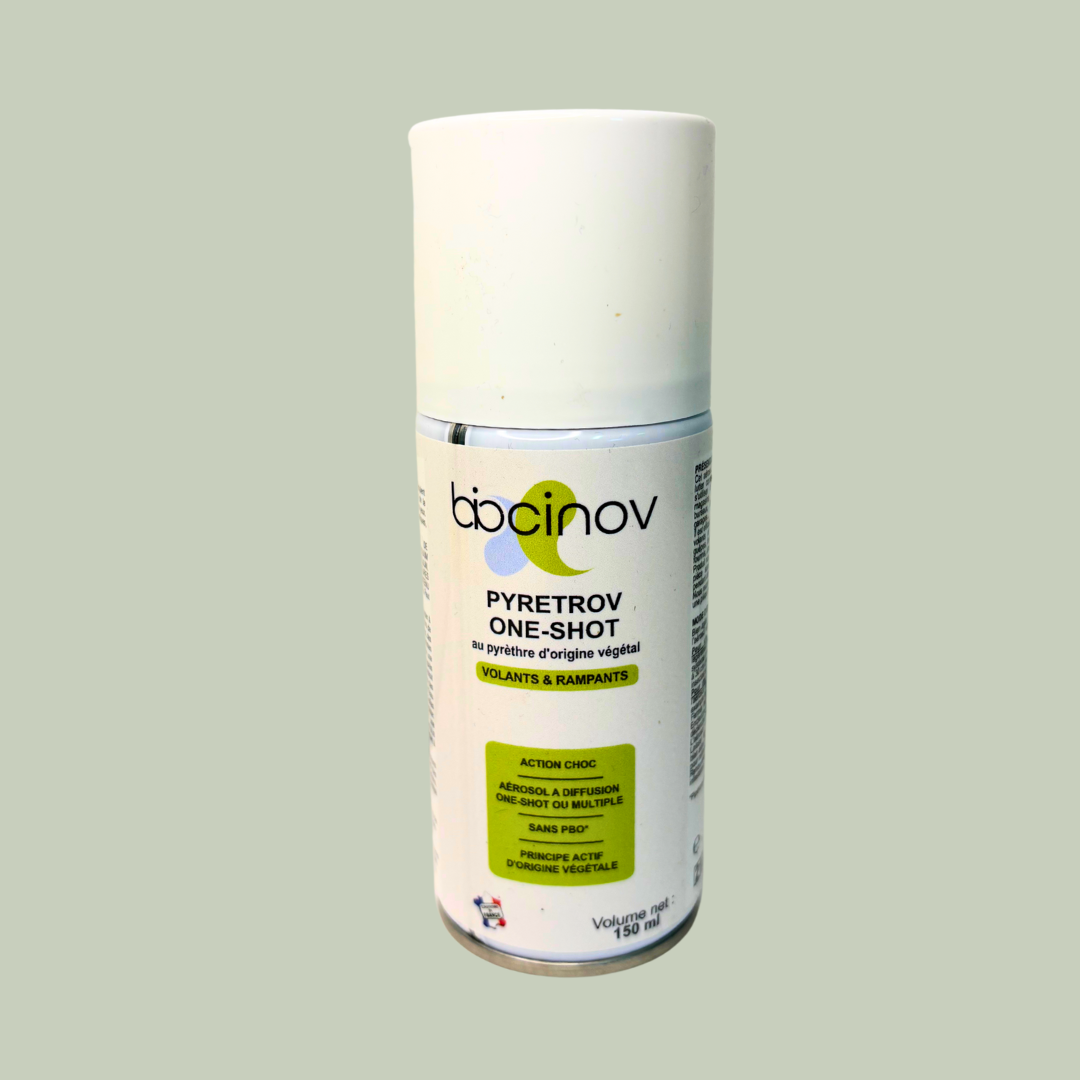 Aérosol Insecticide Naturel PYRETROV ONE-SHOT