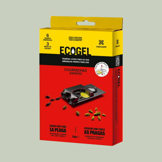Ecogel Piège Cafards - 6 pièges