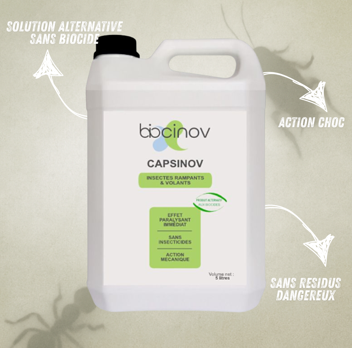 CAPSINOV – Solution Alternative Sans Insecticide