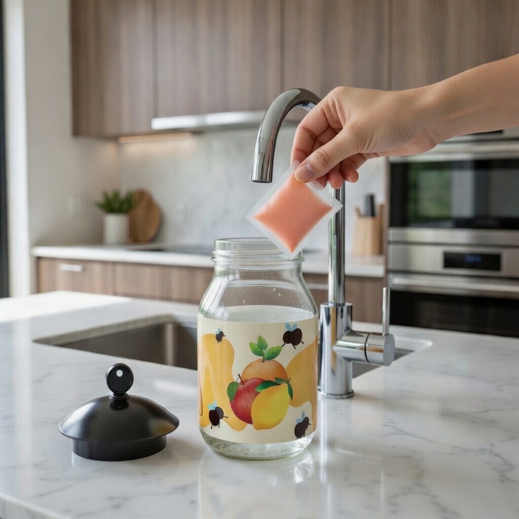 Piège naturel moucherons & mouches  – Réutilisable