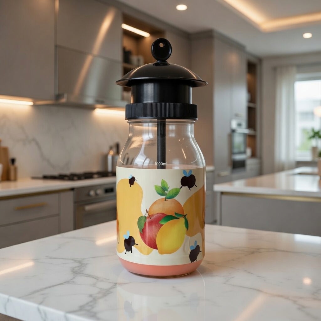 Piège naturel moucherons & mouches  – Réutilisable